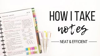 How I take notes  Tips for neat and efficient note taking  Studytee [upl. by Rosenkrantz630]