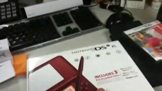 Nintendo DSi XL unboxing plus BioShock 2 pen [upl. by Nnayd]