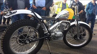 “THAT’S THE Nicest Running Bantam I’ve Ever Heard” BSA Start Up  Kempton Park Motorcycle Autojumble [upl. by Kcaz]