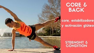 CORE amp STABILITY WORKOUT  Isabel del Barrio [upl. by Osbourne882]