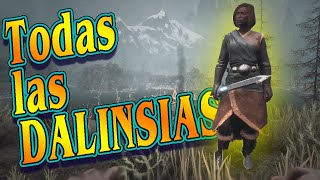 CONAN EXILES  DALINSIA TODAS sus LOCALIZACIONES  ❄️Cazadora de las Nieves [upl. by Elo]