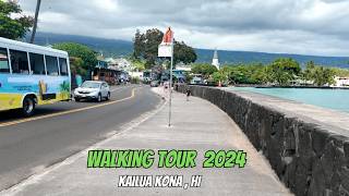 Kailua Kona Hawaii Walking Tour [upl. by Frodina]