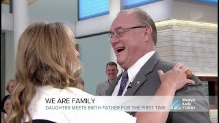 Father and Daughter reunited on The Today Show thanks to MyHeritage DNA [upl. by Nauqit]