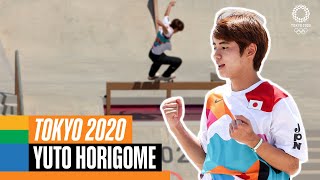 🛹 The BEST of Horigome Yuto at the Olympics 🇯🇵 [upl. by Colombi]