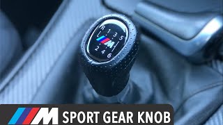 BMW How To Install M Sport Gear Knob [upl. by Zimmer]