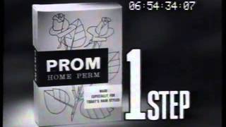 Prom Home Perm 1962 TV commercial [upl. by Soane]