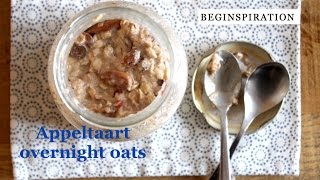 Appeltaart Overnight Oats [upl. by Phox335]