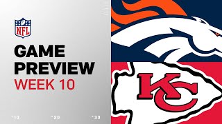 Denver Broncos vs Kansas City Chiefs  2024 Week 10 Game Preview [upl. by Ellehcsar]