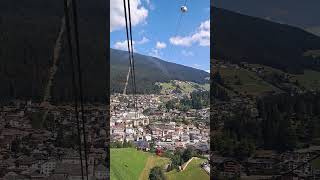 🇮🇹Breathtaking view dolomite cable car from ortisei to Alpe di Siusi travel europetravel shorts [upl. by Ayotahc703]