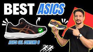 Best ASICS Running Shoes  Asics gel contend 8 In 2024  Hindi [upl. by Blackington634]