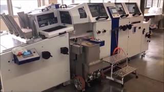 Automatic case maker Kolbus DA 260 age 2020 in test run [upl. by Adamina]