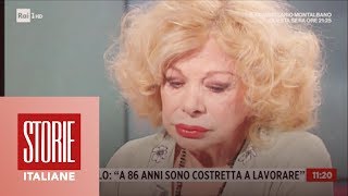 Sandra Milo quotSono in difficoltà economiche mi aiutano gli amiciquot  Storie italiane 22042019 [upl. by Durham]