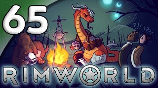 Rimworld Alpha 16 Modded – 65 A Fond Farewell Part 2 – Lets Play Rimworld Gameplay [upl. by Oironoh]