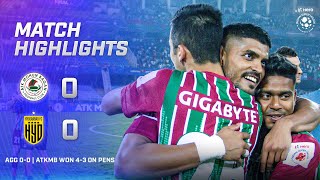 Highlights  ATKMB 00 HFC 00 Agg 43 pens  SemiFinal 2 2nd Leg Hero ISL 202223 Playoffs [upl. by Nidla560]