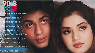 Shahrukh Khan Songs  90s Romantic Hits  Best of SRKs Old Songs [upl. by Akihsar]