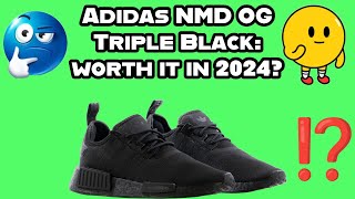 Adidas NMD OG R1 Triple Black Review amp Unboxing 2024 Are They Still Worth It [upl. by Phippen845]