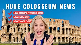 Exciting Colosseum news New ticket system new entrance new ticket [upl. by Elram]