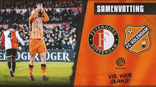 😓 Eigen doelpunt fataal  Samenvatting Feyenoord  FC Volendam 2  1 20222023 [upl. by Nixon768]