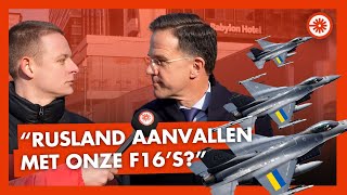 Mag Oekraïne Rusland aanvallen met ONZE F16s [upl. by Haelem]