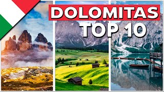 Qué hacer en DOLOMITAS Italia ⛰️10 imprescindibles que ver en Dolomitas [upl. by Adnohsad]