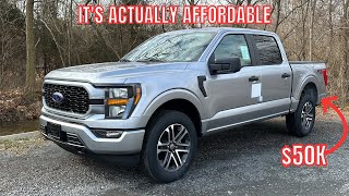 2023 Ford F150 XL STX  REVIEW and POV DRIVE  BEST NEW 12 Ton Truck For 50K [upl. by Dewain]