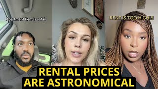 Rent Prices Keep Increasing  People Can’t Afford It  TikTok Reacts To Rent Increases [upl. by Kirkpatrick]