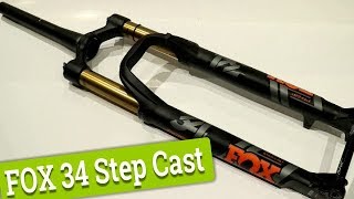 FOX Factory 34 StepCast 120mm 29er Fork Feature Review and Weight [upl. by Eugine]