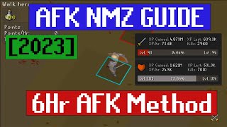 AFK NMZ Guide 2023 6 Hour AFK Method  OSRS [upl. by Ruscher]