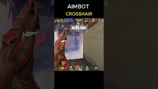 Use this AIMBOT crosshair in Valorant valorant aimbot headshot gaming [upl. by Draude]