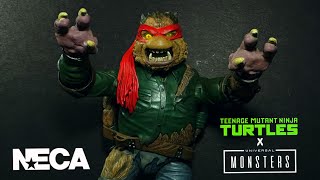 NECA TMNT X Universal Monsters Raphael as the Wolf Man Review [upl. by Annav]