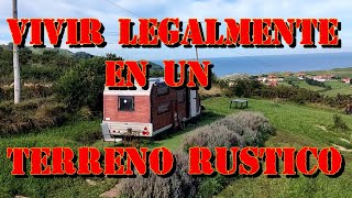 Como vivir en un terreno rustico legalmente [upl. by Kerat593]