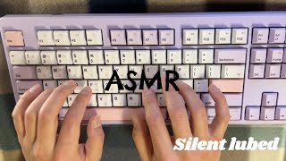 키보드 ASMR  당신이 찾던 가장 완벽한 부드러운 키보드 타건음  윤활된 저소음 하늬축 리니어  보글보글 소리  sleep with me  relaxing sound [upl. by Mullane]