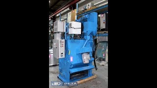 Used Wheelabrator Turnblast Delta Line 85 Shot Blast Machine No 4409 [upl. by Dadirac]