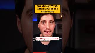 Scientology Wrote Ashton Kutchers Statement shorts [upl. by Cyd727]