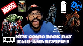 NEW COMIC BOOK DAY HAUL 🔥 w Reviews Marvel Legend Action Figures for 10424 [upl. by Bornstein]