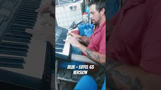 playing the Eiffel 65 version of Blue piano pianocover music fyp [upl. by Amaral708]