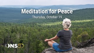 Meditation for Peace [upl. by Mukul]