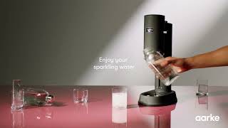 How To Use your Aarke Carbonator PRO  Sparkling Water Maker [upl. by Nohcim436]