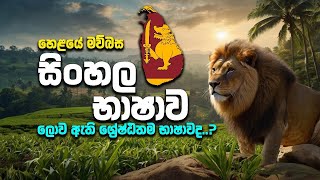 සිංහල භාෂාවේ අතීතය සහ වැදගත්කම 🇱🇰❤  History and Importance of Sinhala Language [upl. by Yaja]