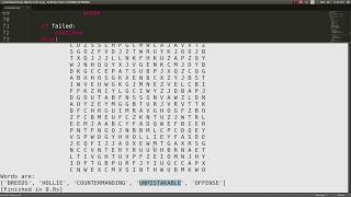 QUICK Python Wordsearch Generator [upl. by Stander311]