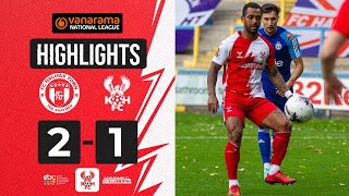 📺 HIGHLIGHTS  21 Oct 23  FC Halifax Town 21 Harriers [upl. by Anidan234]