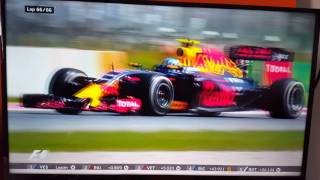 Verstappen Wins Spainish GP Final Lap [upl. by Cindra]