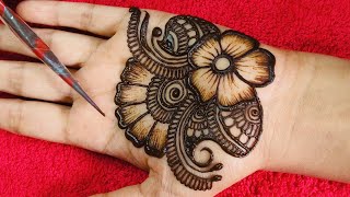 beautiful mehndi designs for hands  full palm mehndi design easy  hatheli ki mehandi [upl. by Gent]