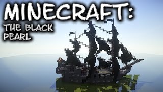 🏴‍☠️ Minecraft Tutorial How to Make an EPIC Pirate Ship Black Pearl [upl. by Lletnohs]