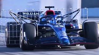 2022 Preseason Testing  Aero Rake In the F1 2022 Car [upl. by Anahsor]