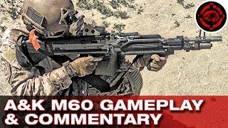 Airsoft MK43  M60 Gameplay AampKVFC [upl. by Nadeau]