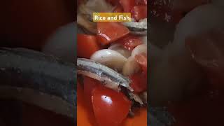 Cooking  Rice and Fish Dilis Food [upl. by Carlynn]