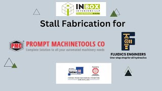 Fluidics amp Prompt Machine Tools Stall Fabrication at Intec2024 [upl. by Nyrhtac215]