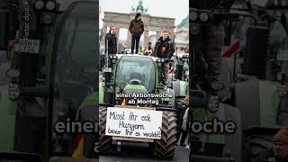 Protest von Landwirten wirkt Ampel nimmt Teil der Kürzungspläne zurück [upl. by Harman281]