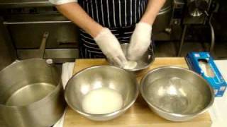 Chef Pat Making Fresh Mozzarella Bocconcini [upl. by Bigford]